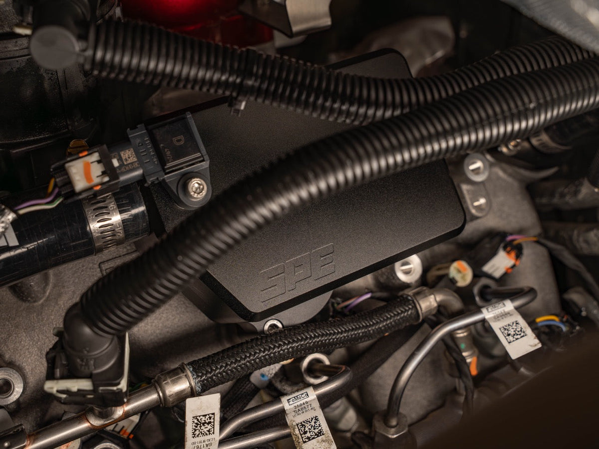 6.7L Powerstroke Recirculating CCV Kit Filter Reroute Delete