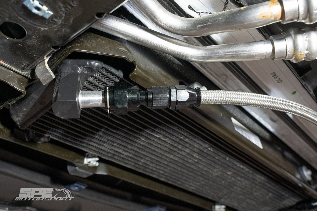 GT500 Tremec TR9070 DCT transmission stainless braided line upgrade