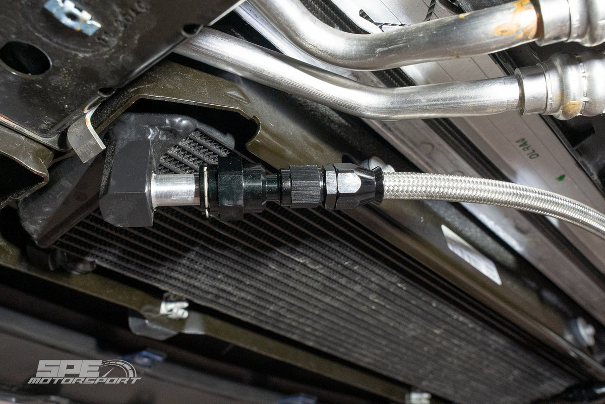 GT500 Tremec TR9070 DCT transmission stainless braided line upgrade