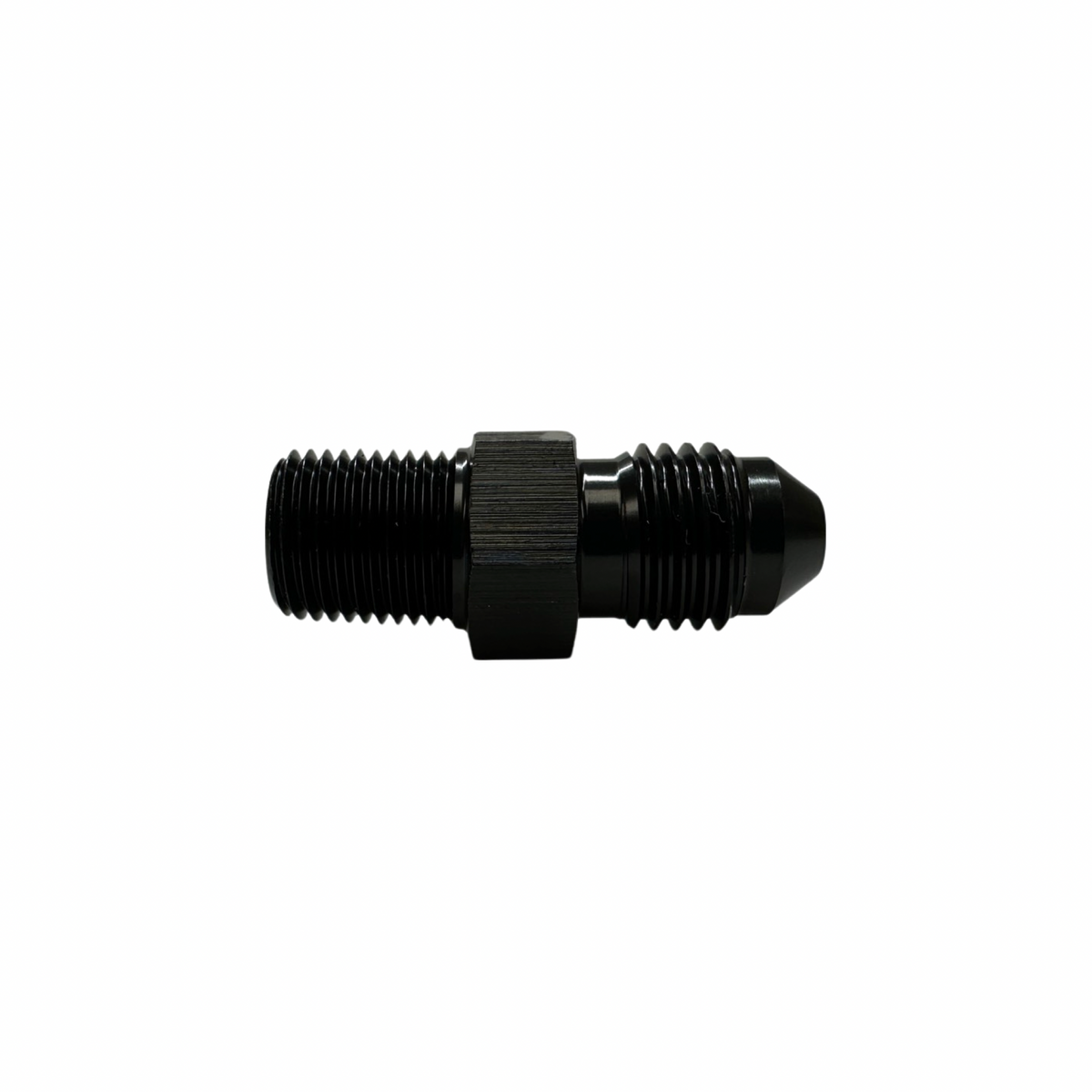 '-3AN to 1/4 inch NPT Flare to Straight Adapter