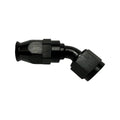 '-12AN 45 Degree Swivel PTFE Fitting