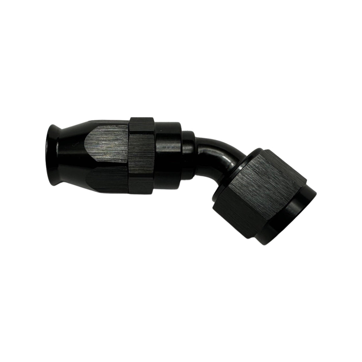 '-12AN 45 Degree Swivel PTFE Fitting