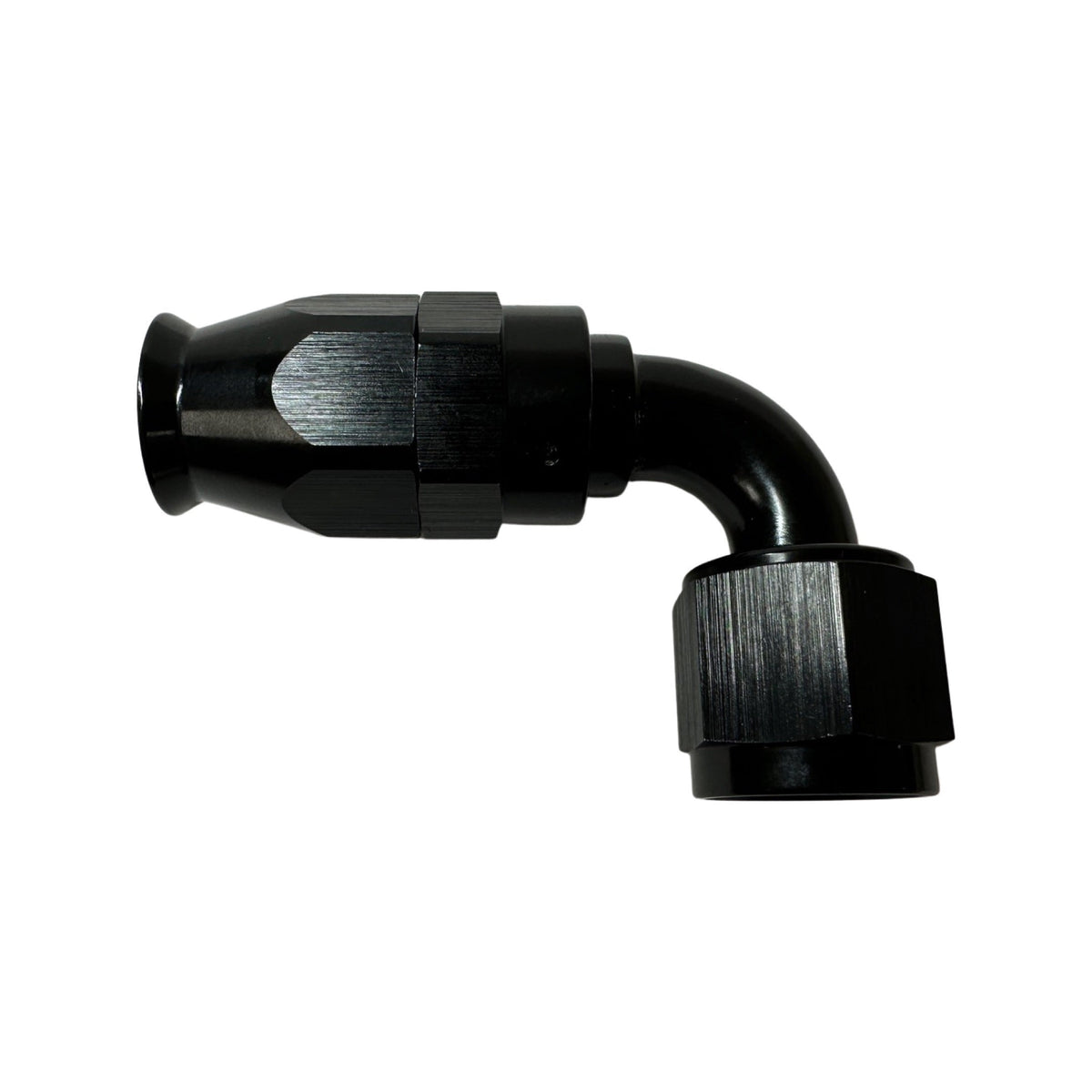 '-8AN 90 Degree Swivel PTFE Fitting