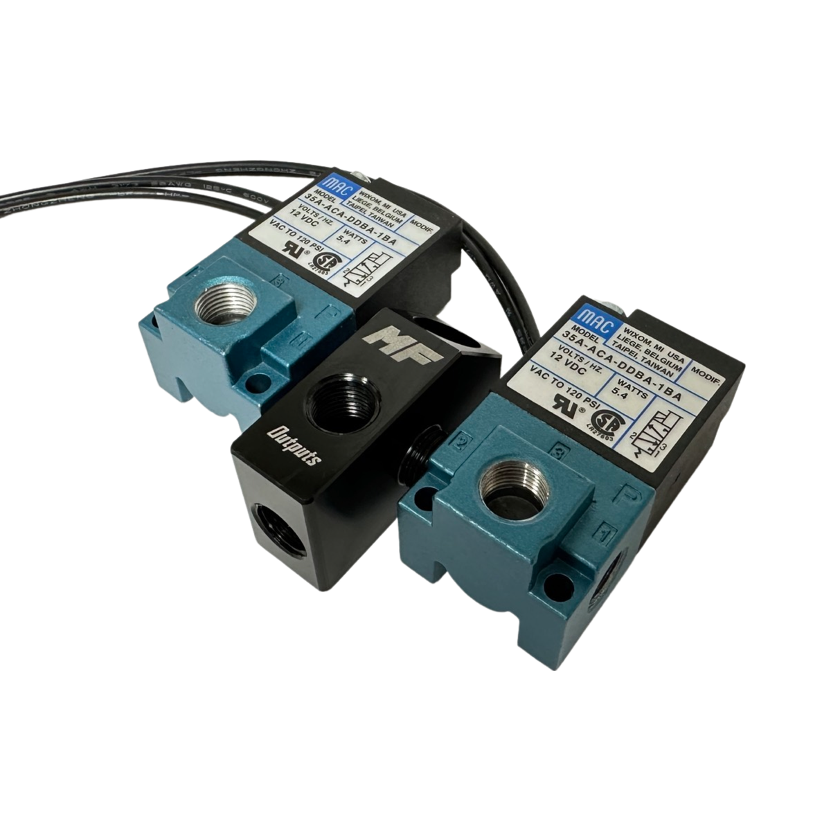 Mac Valve Mount Distribution Block