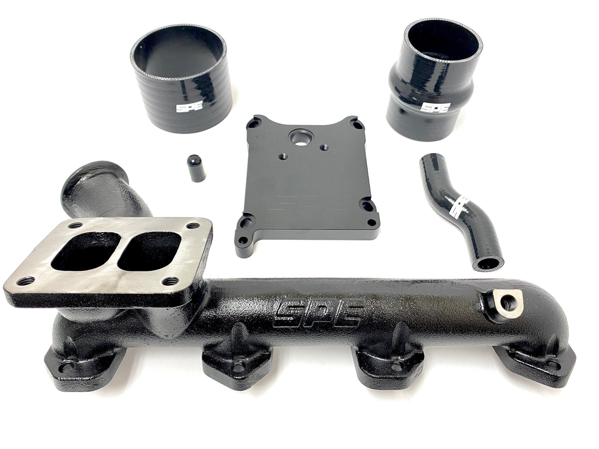 6.7 powerstroke t4 turbo mounting kit