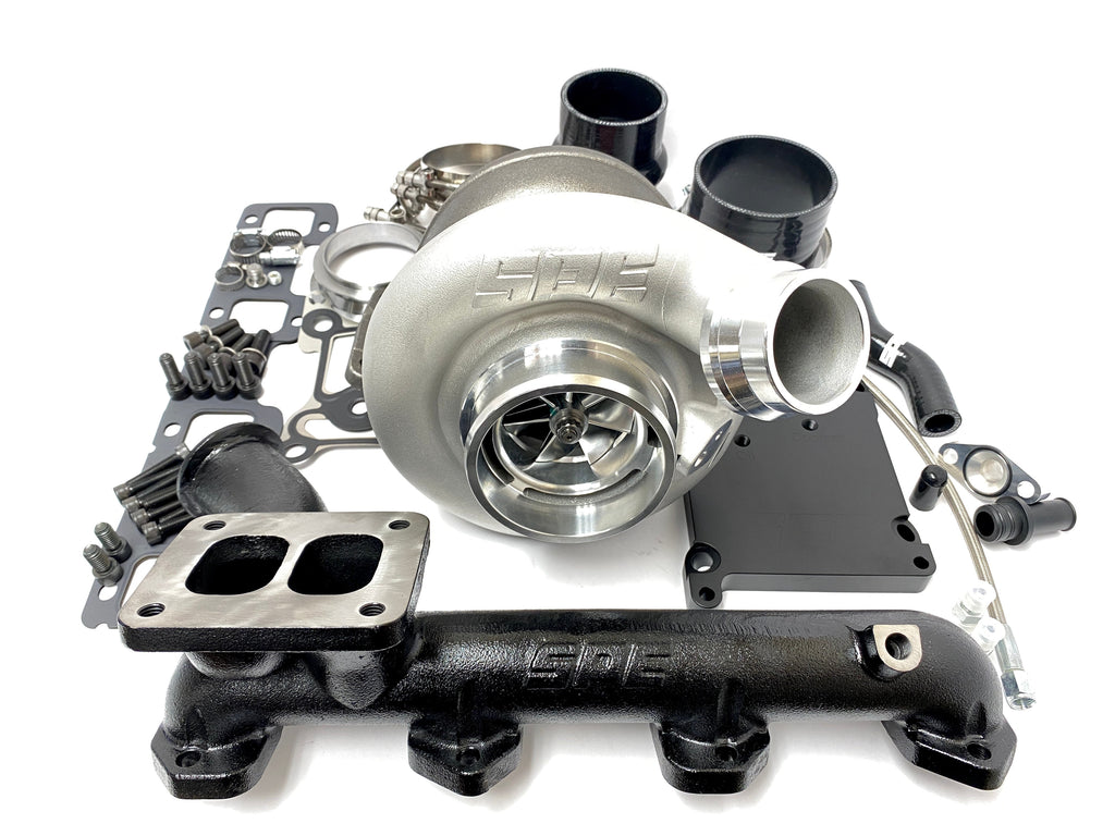 6.7 powerstroke t4 turbo mounting kit