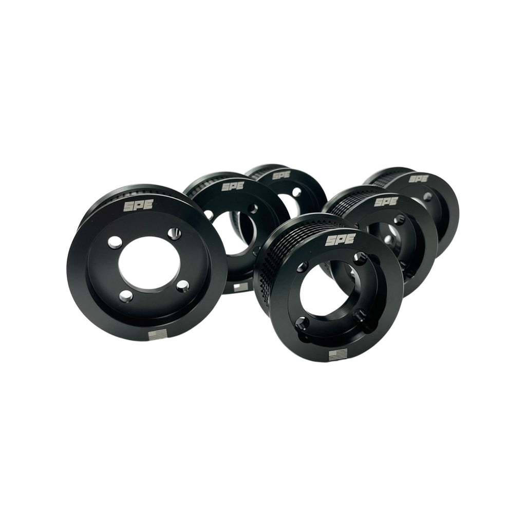 Edelbrock 8-Rib 4-Bolt Blower Pulley