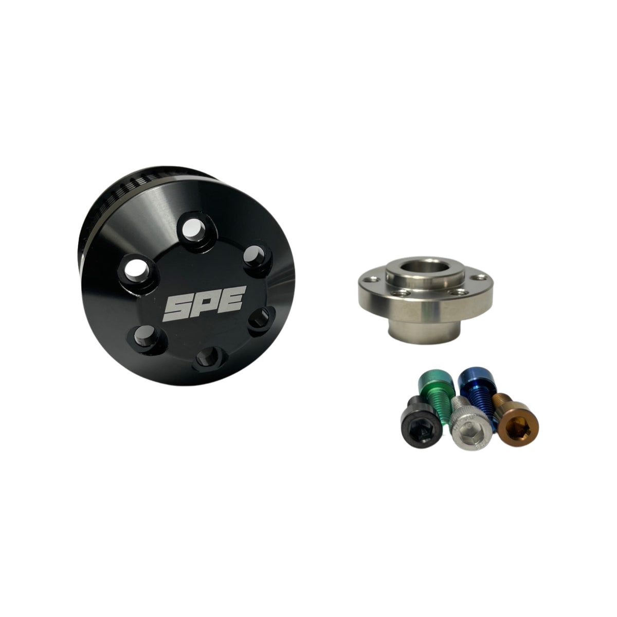 LSA Pulley Hub Package Titanium Supercharger Blower