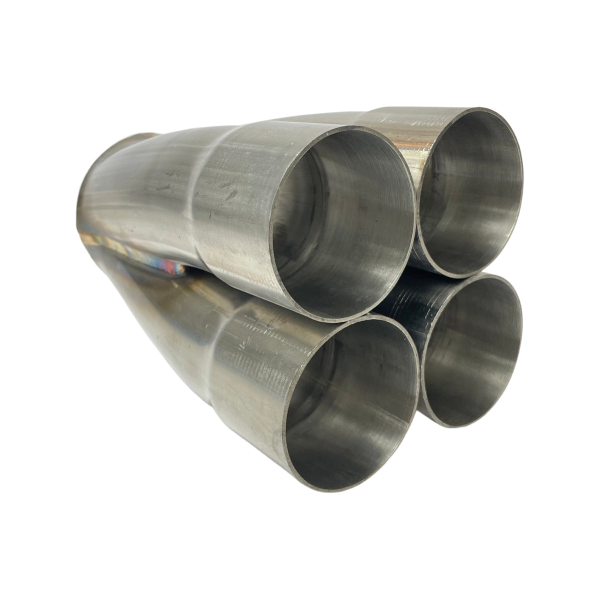 2 1/4 inch to 3 1/2 inch Merge exhaust Collector fab part