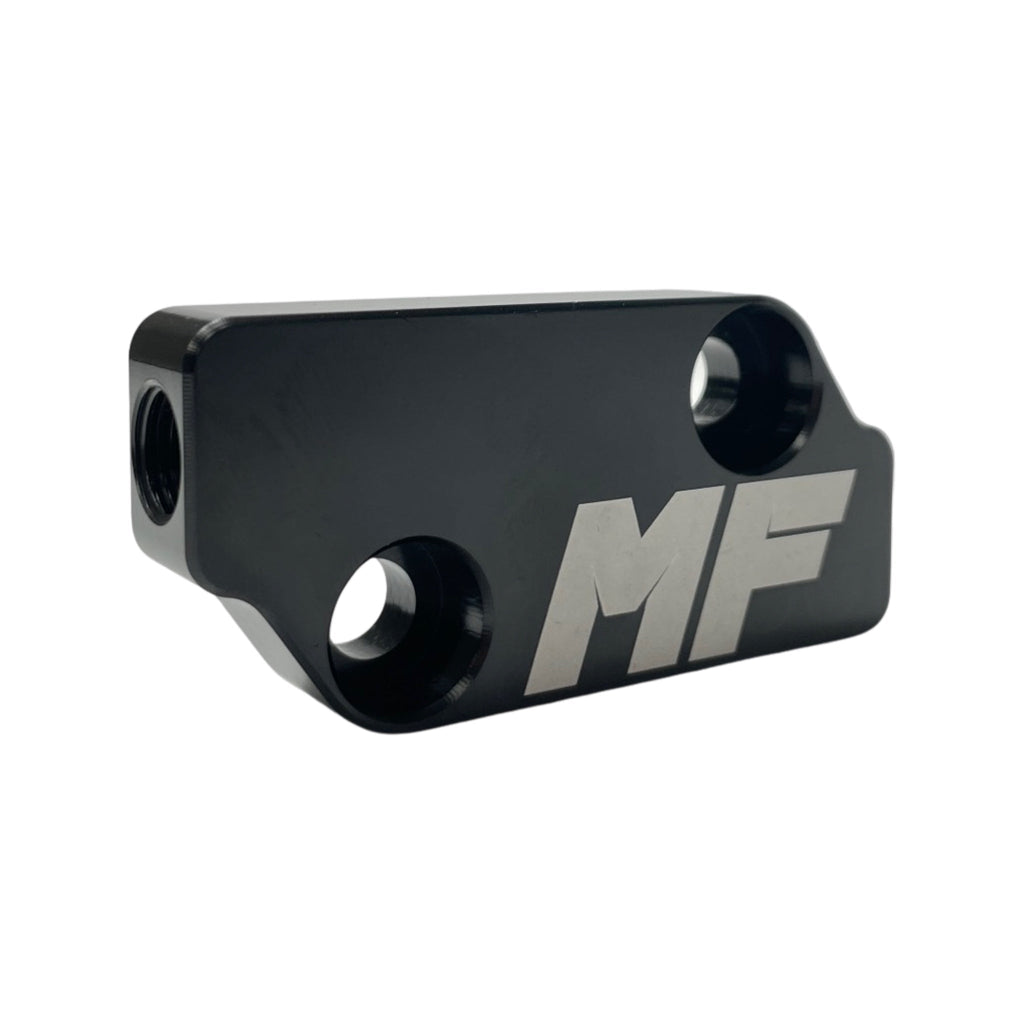 billet aluminum Turbo Oil Feed