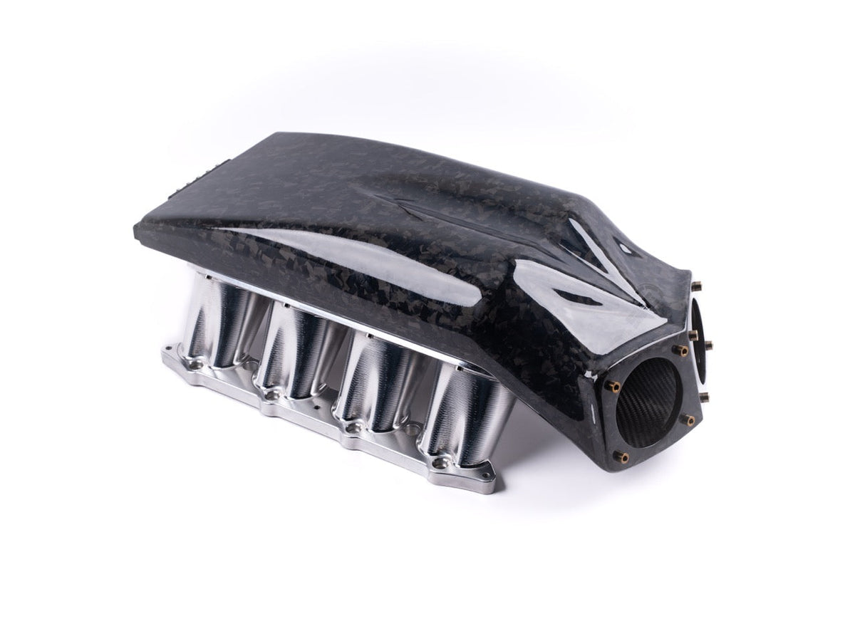 Carbon Fiber Intake Manifold Dual Throttle Body DTB 2024+ Mustang S650 5.0L Coyote