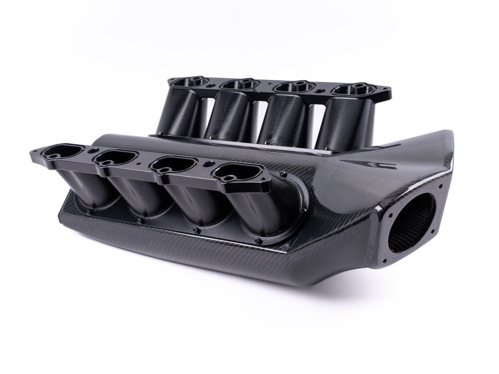 Carbon Fiber Intake Manifold Dual Throttle Body DTB 2024+ Mustang S650 5.0L Coyote