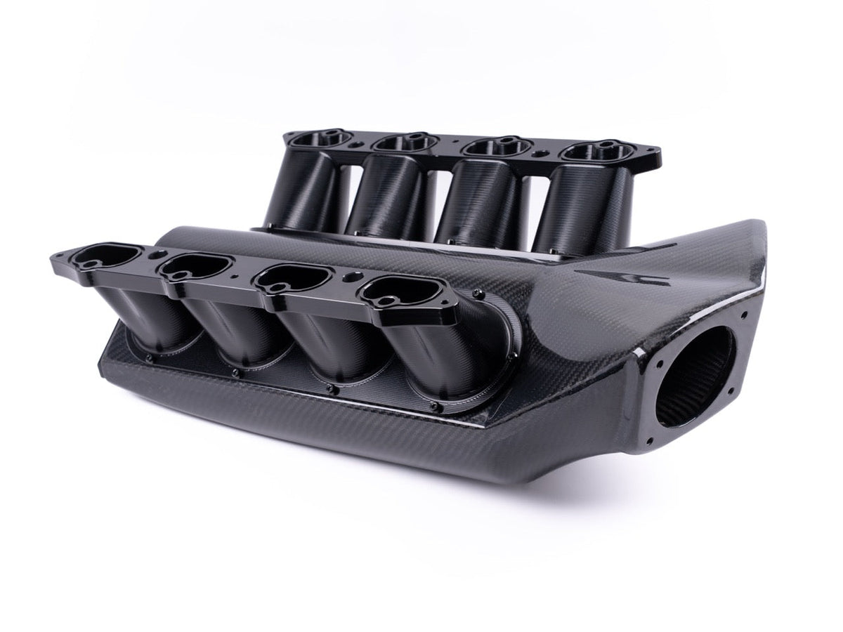 Carbon Fiber Intake Manifold Dual Throttle Body DTB 2024+ Mustang S650 5.0L Coyote