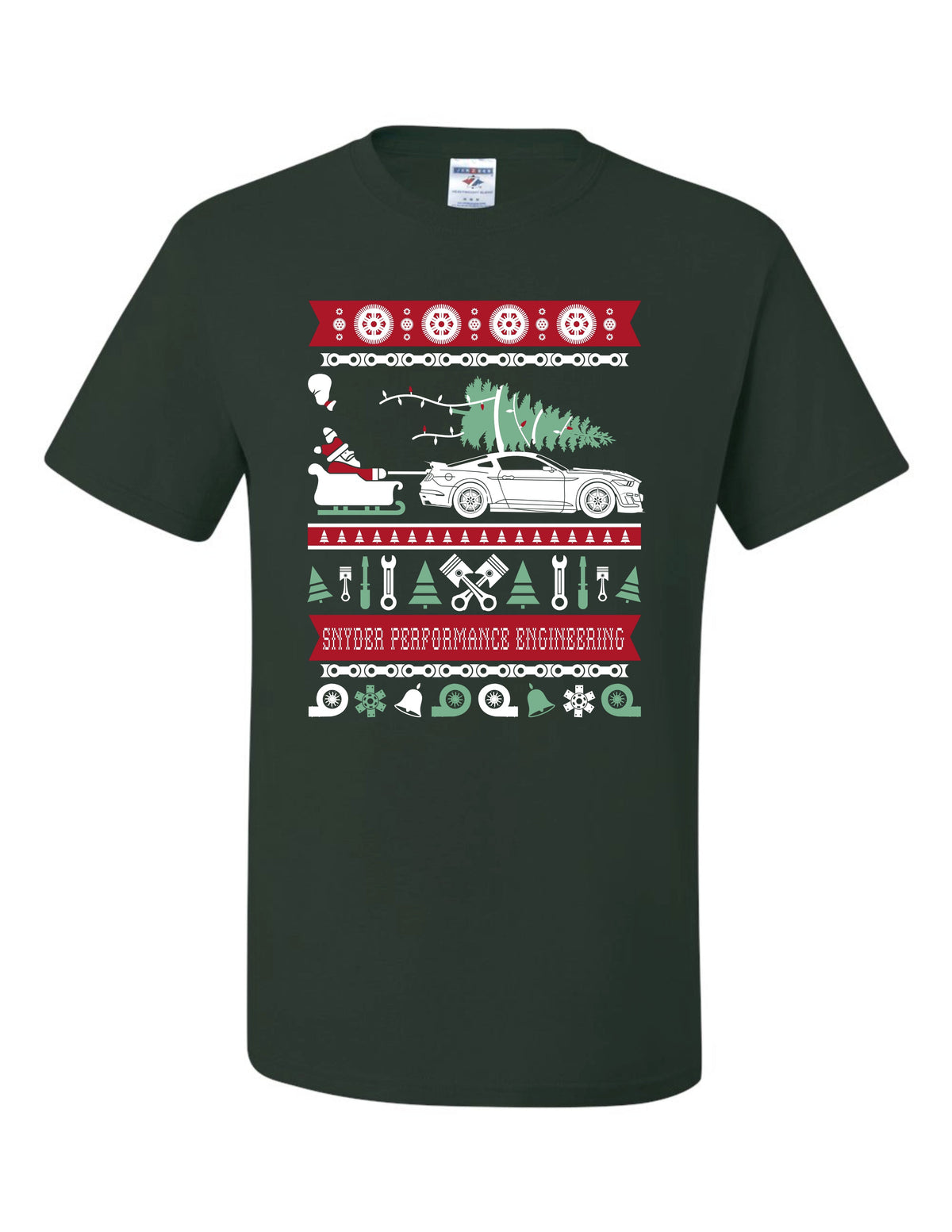 CLEARANCE: SPE Motorsport Ugly Christmas T-Shirt - Mustang & Powerstroke
