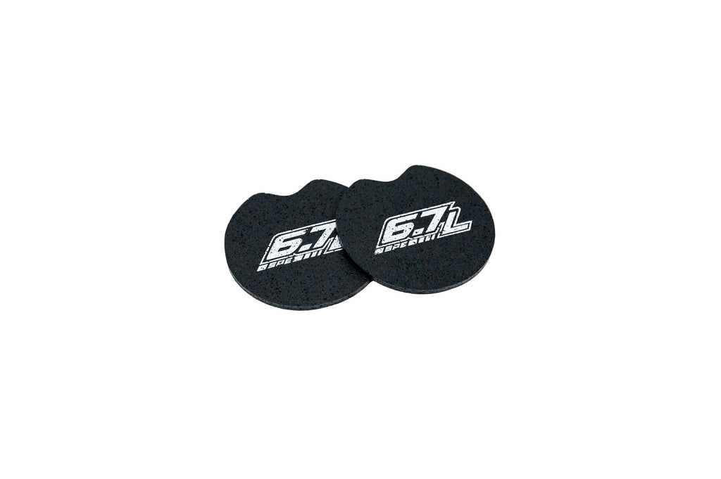 6.7L 6 7 Powerstroke Tire Cupholder Coaster