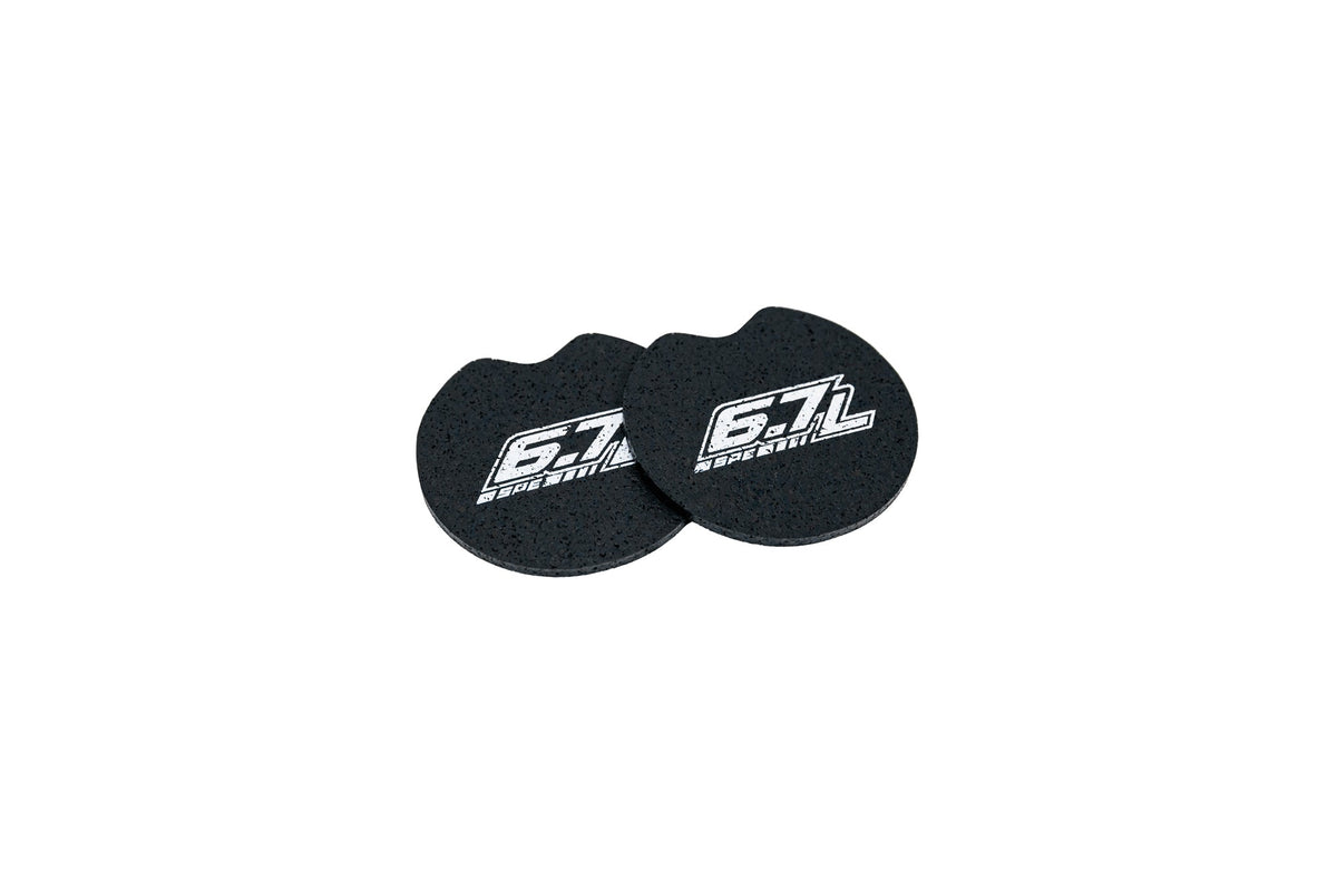 6.7L 6 7 Powerstroke Tire Cupholder Coaster