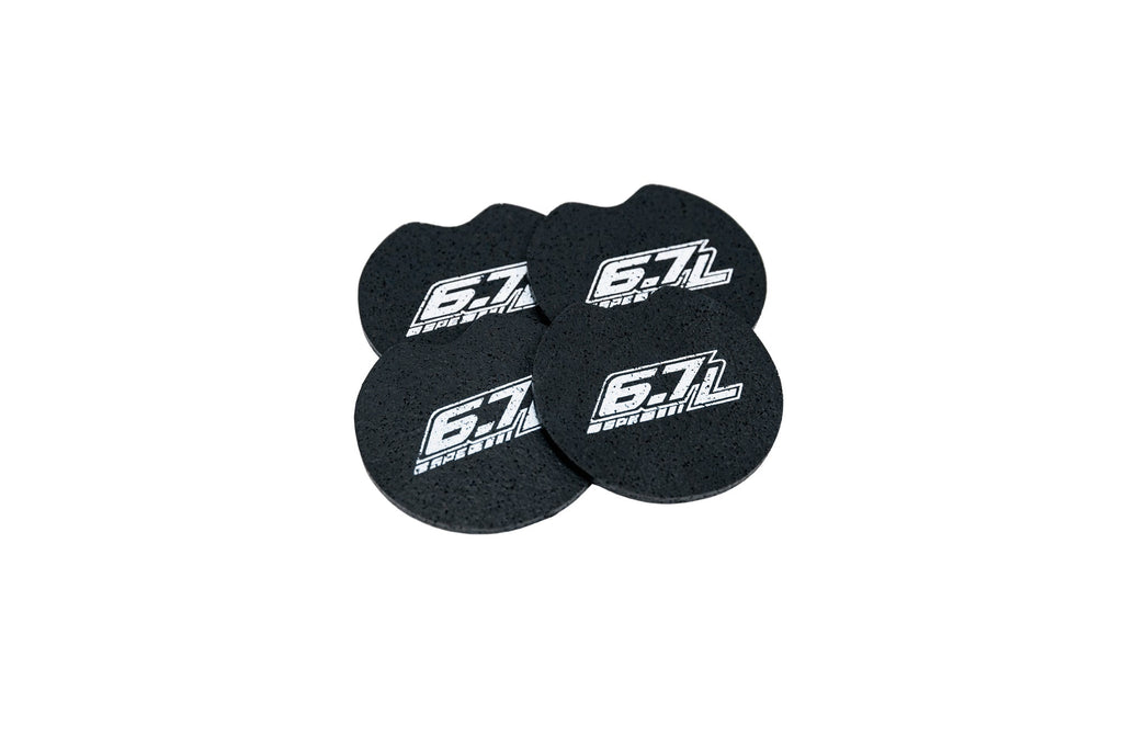 6.7L 6 7 Powerstroke Tire Cupholder Coaster