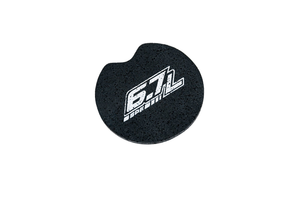 6.7L 6 7 Powerstroke Tire Cupholder Coaster