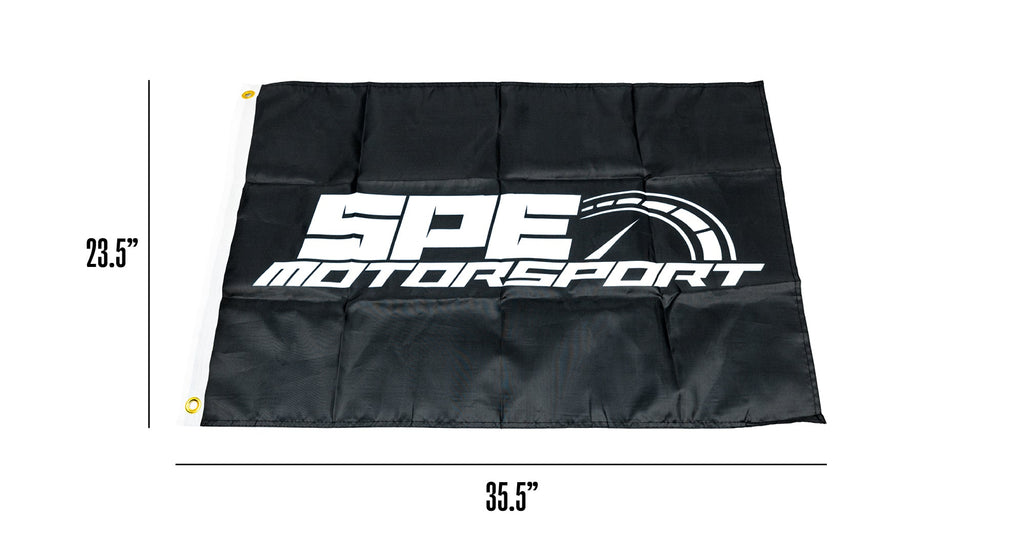 SPE Motorsport Garage Flag banner 