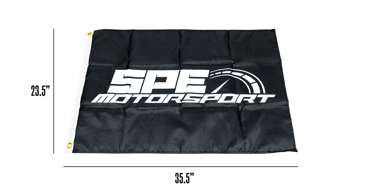 SPE Motorsport Garage Flag banner 