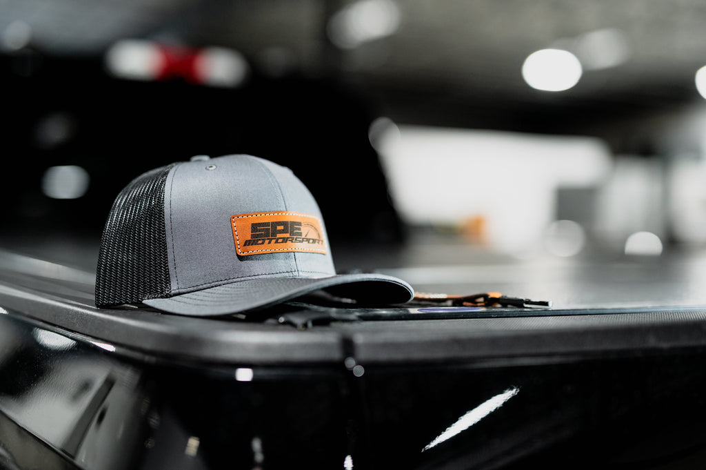 spe motorsport trucker hat racing 