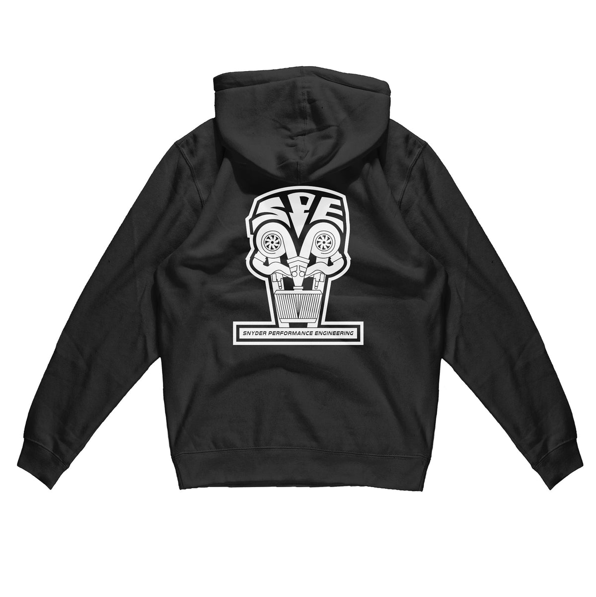 SPE Motorsport automotive performance racing Skull turbo Hoodie sweatshirt