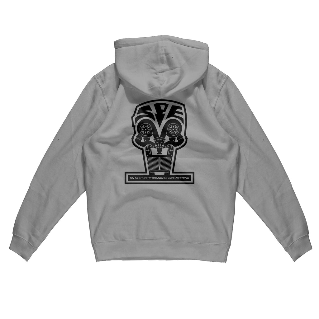 SPE Motorsport automotive performance racing Skull turbo Hoodie sweatshirt