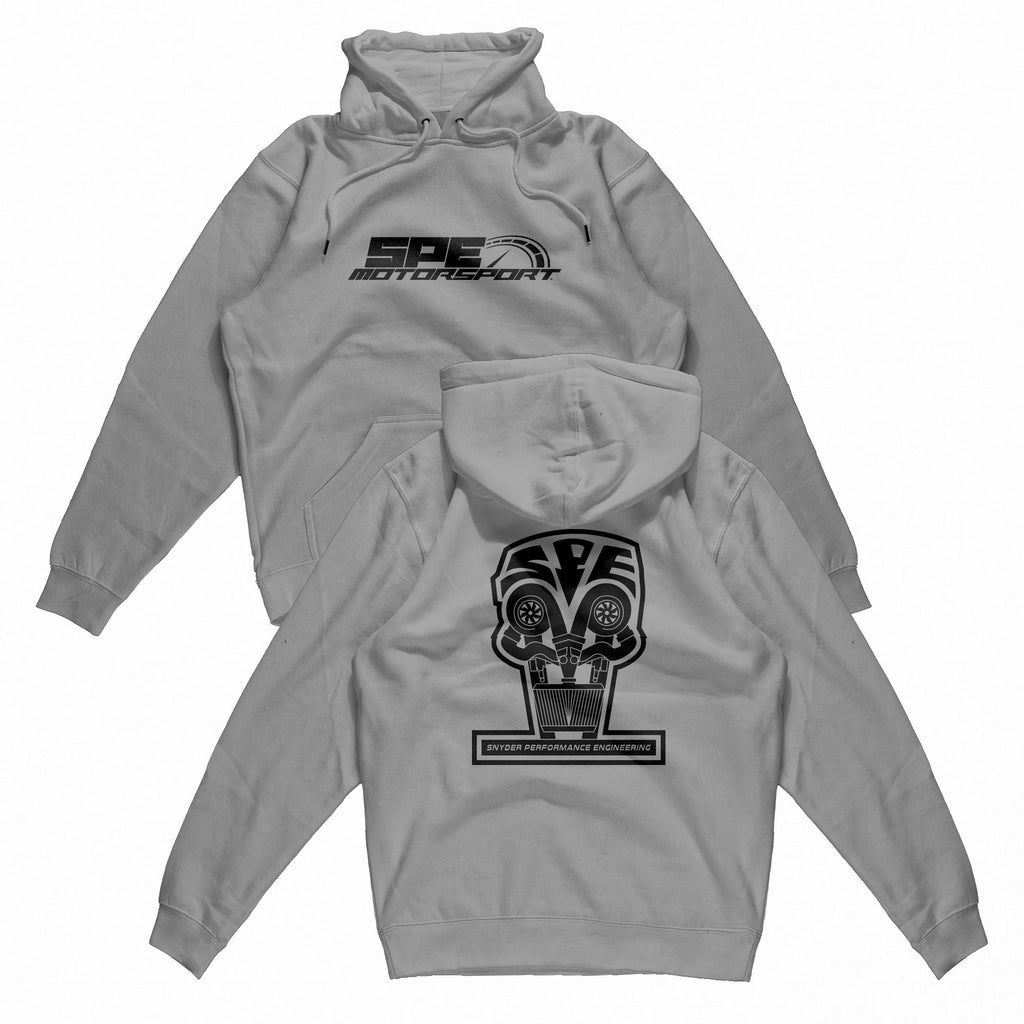 SPE Motorsport automotive performance racing Skull turbo Hoodie sweatshirt