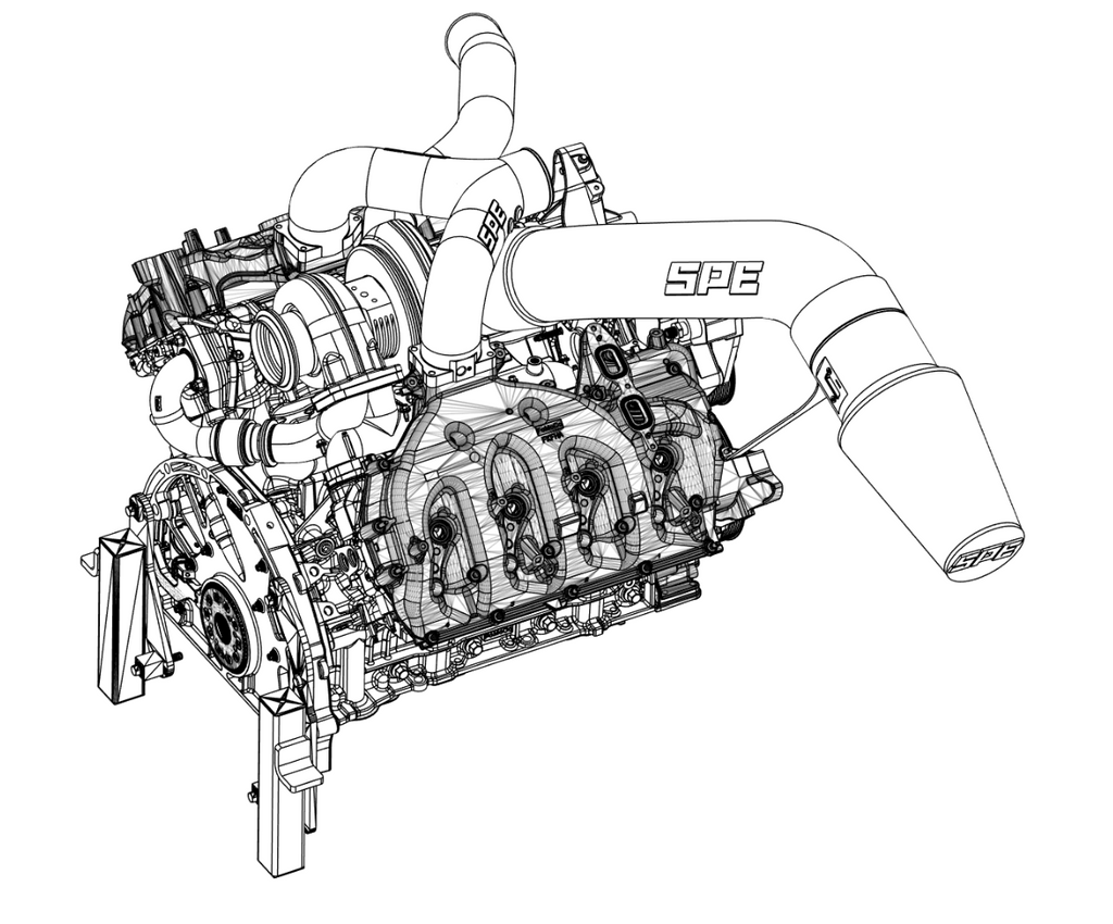 6.7L Ford Diesel Powerstroke S400 Turbo System Performance Upgrade