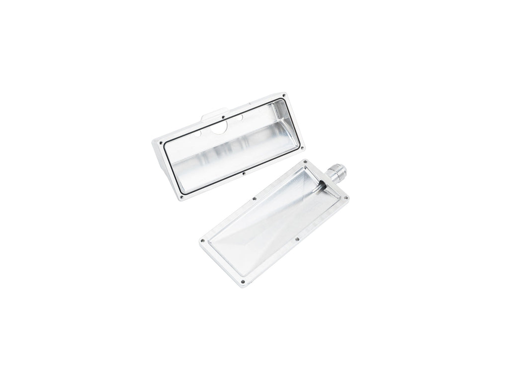 Billet Aluminum PTE Turbo Drain Scavenge Tank