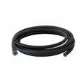 '-10AN PTFE Stainless Braided Black Nylon Hose