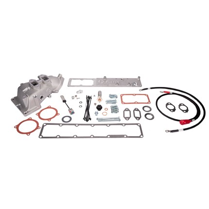 Fleece Intake and Grid Heater Kit - 07.5-24 Dodge/Ram 2500-5500 Cummins 6.7L