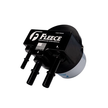 Fleece Performance Engine Mounted Fuel Filter Assembly - 2011-2026 Ford Powerstroke 6.7L