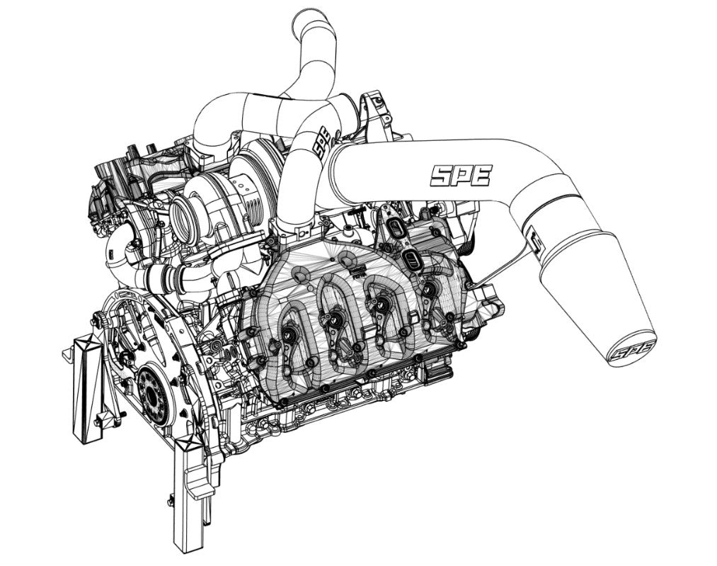6.7L Ford Diesel Powerstroke S400 Turbo System Performance Upgrade